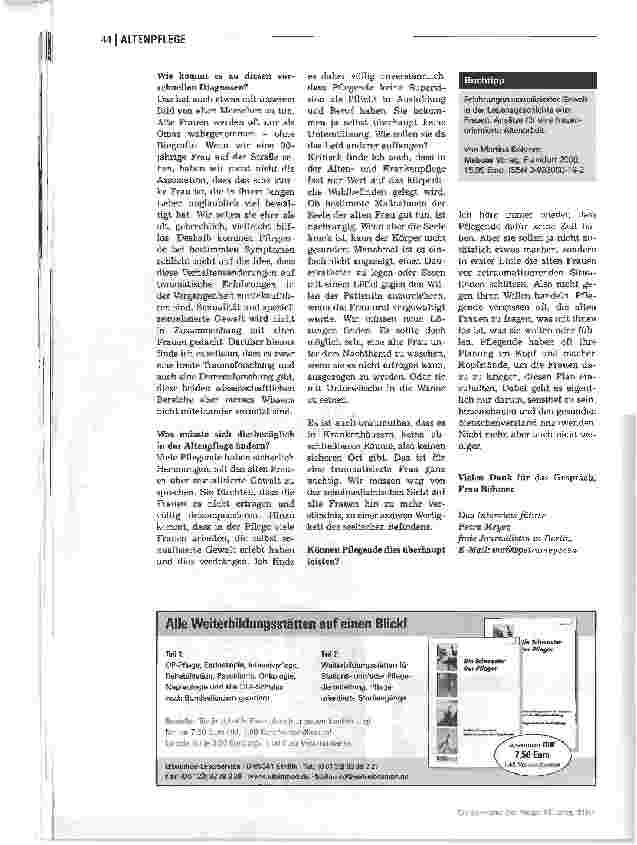 Vorschauseite 3: Wenn die Erinnerung hochkriecht
