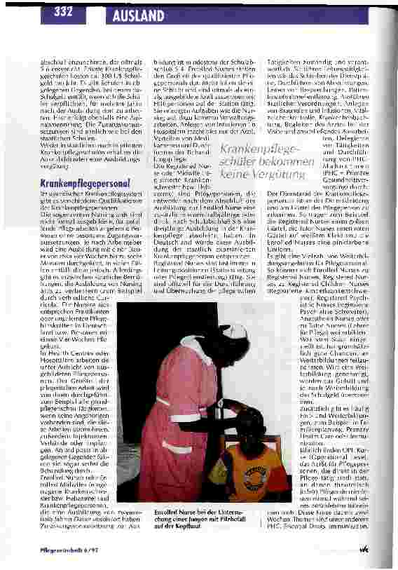Vorschauseite 3: Beim Fehlen von Beziehungen hilft nur Geld Gesundheitsversorgung und Krankenpflege in Uganda