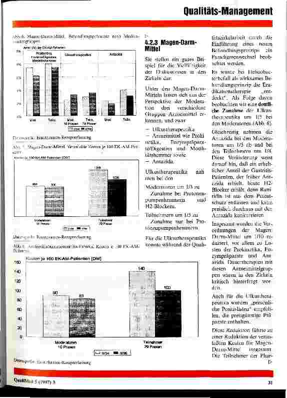 Vorschauseite 5: Evaluation der Pharmakotherapiezirkel in der KV Hessen 1995/96 Qualitätssicherung durch Pharmakotherapiezirkel - Evaluation von 8 Pharmakotherapiezirkeln der KVH 1995/96