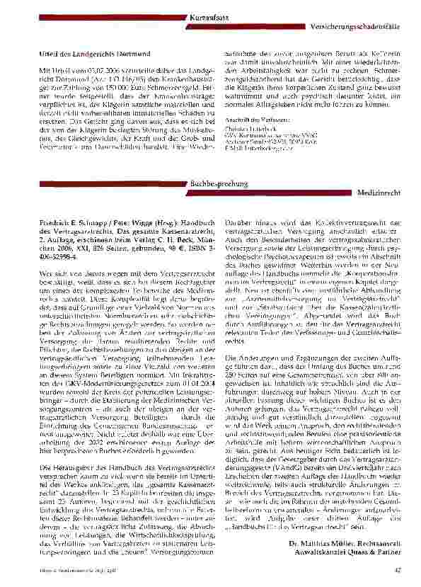 Vorschauseite 3: Postoperative Überdosierung eines Schmerzmedikamentes und fehlerhafte Überwachung auf der Normalstation