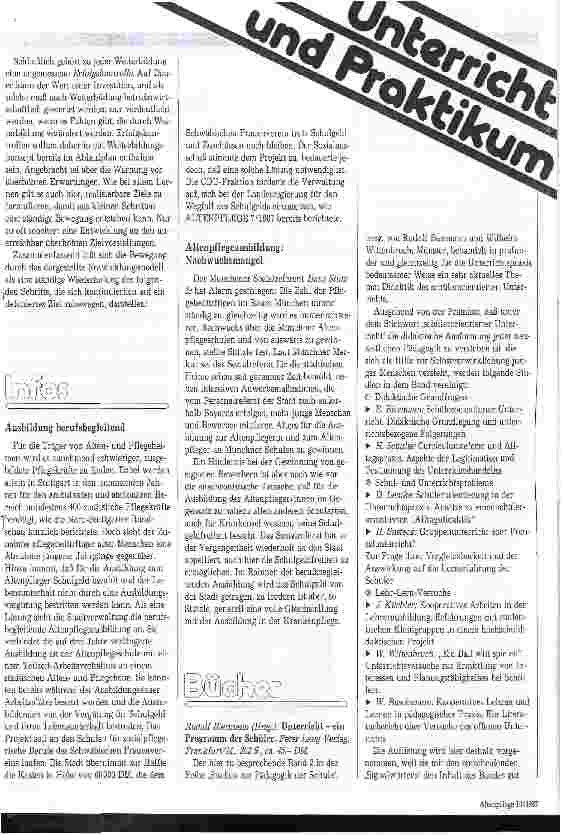 Vorschauseite 3: Umsetzung eines Weiterbildungsmodells
