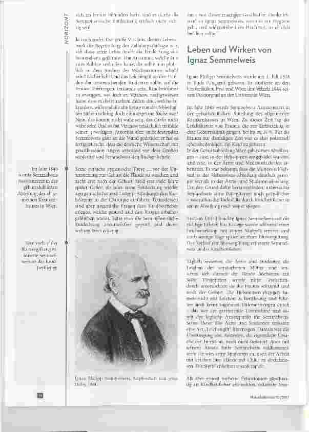 Vorschauseite 2: Ignaz Semmelweis Geburtshelfer und Retter unzähliger junger Mütter