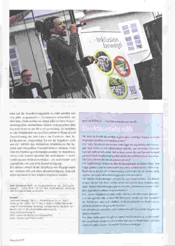Vorschauseite 2: Inklusion bewegt