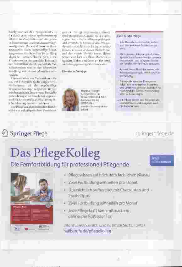 Vorschauseite 4: Was vertreibt die Schmerzen?