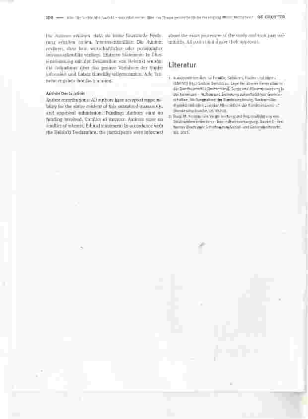 Vorschauseite 3: Der Siebte Altenbericht - was erfahren wir über das Thema gesundheitliche Versorgung älterer Menschen?