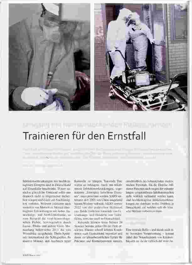 Vorschauseite 1: Trainieren für den Ernstfall