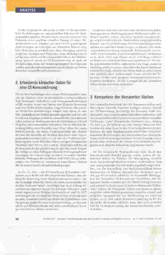 Vorschauseite 2: Medizinprodukte zwischen schneller Innovation und fraglichem Nutzen
