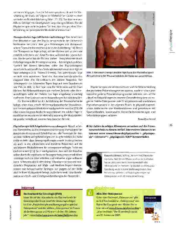 Vorschauseite 4: Prävention osteoporosebedingter Wirbelfrakturen Handeln, bevor der Knochen sintert