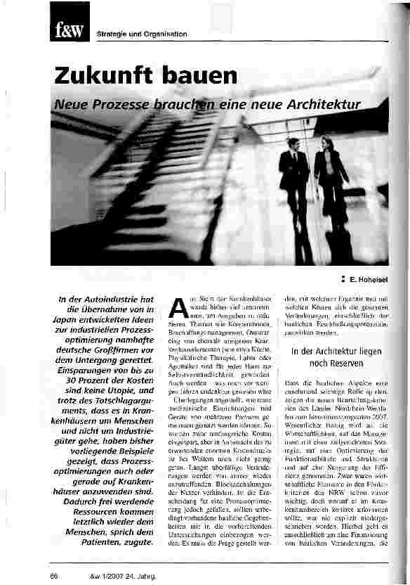 Vorschauseite 1: Zukunft bauen