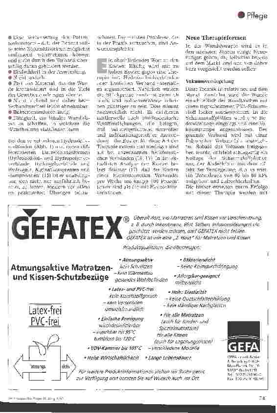 Vorschauseite 4: Prinzipien der Dekubitustherapie 3. Teil