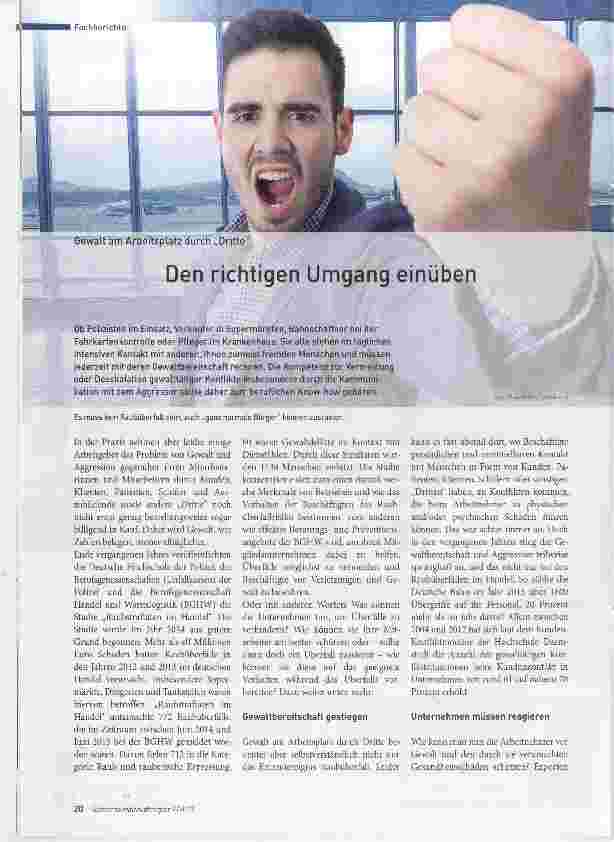 Vorschauseite 1: Den richtigen Umgang einüben