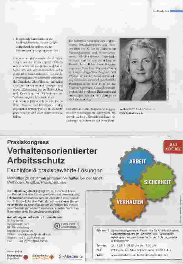 Vorschauseite 2: Neues aus der Sl-Akademie