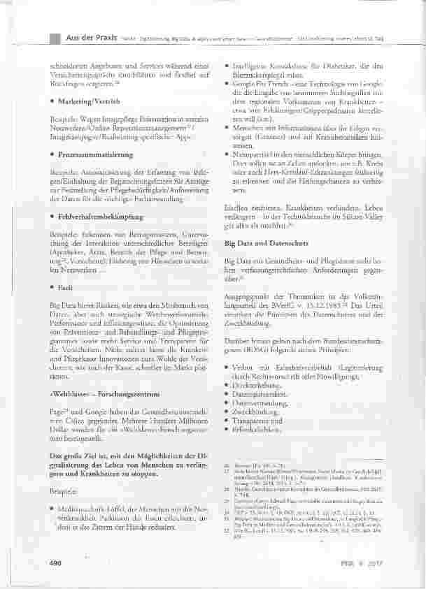 Vorschauseite 4: Digitalisierung, Big Data, Analytics und Smart Data im Gesundheitswesen - Die Datafizierung unseres Lebens (2. Teil)
