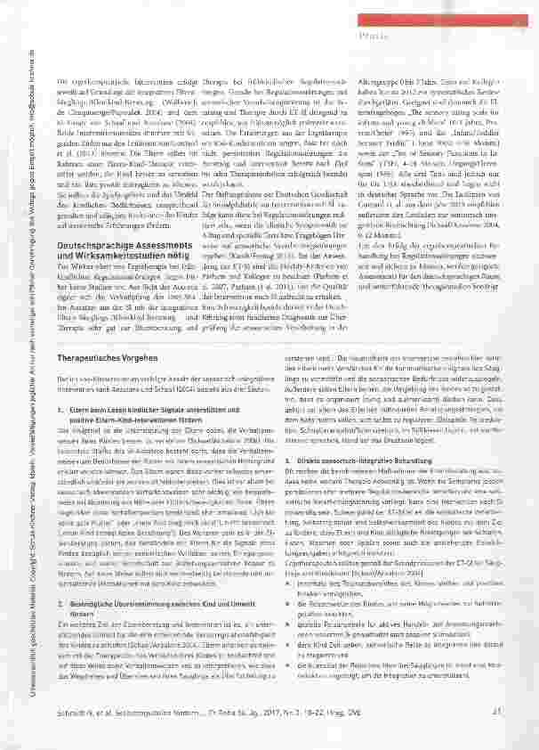 Vorschauseite 4: Selbstregulation fördern, Eltern-Kind-Beziehung stärken