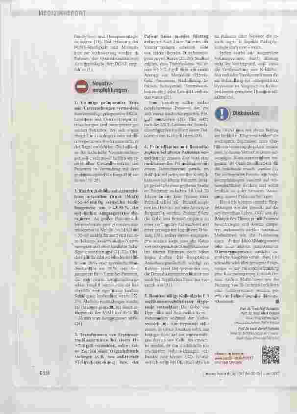 Vorschauseite 3: . .. in der Anästhesiologie