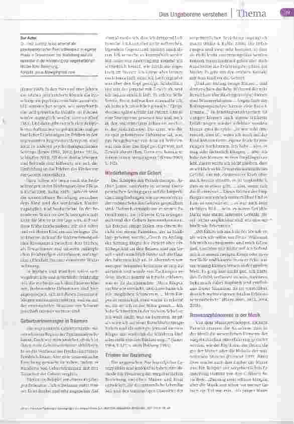 Vorschauseite 2: Schwingungen aus vorsprachlicher Zeit