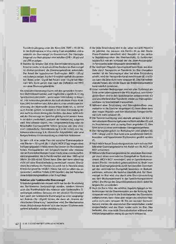 Vorschauseite 3: Bedeutung von Eisen bei der Therapie onkologischer Erkrankungen
