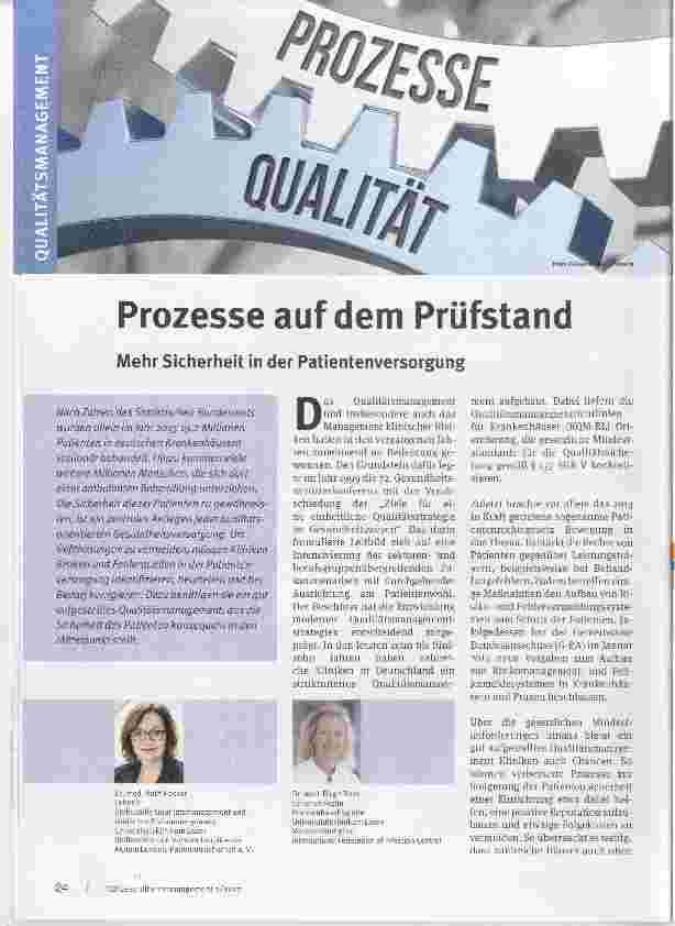 Vorschauseite 1: Prozesse auf dem Prüfstand