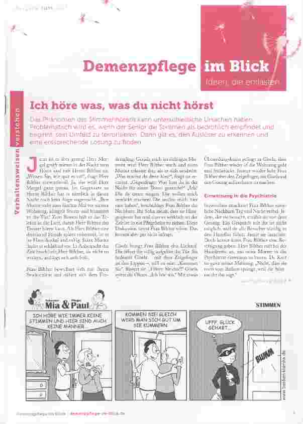Vorschauseite 1: Ich höre was, was du nicht hörst