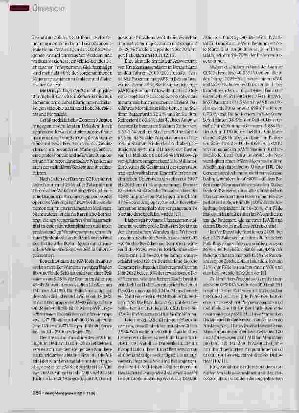 Vorschauseite 2: Kritische Extremitätenischämie und Diabetes mellitus im Kontext: Revaskularisation oder Amputation?