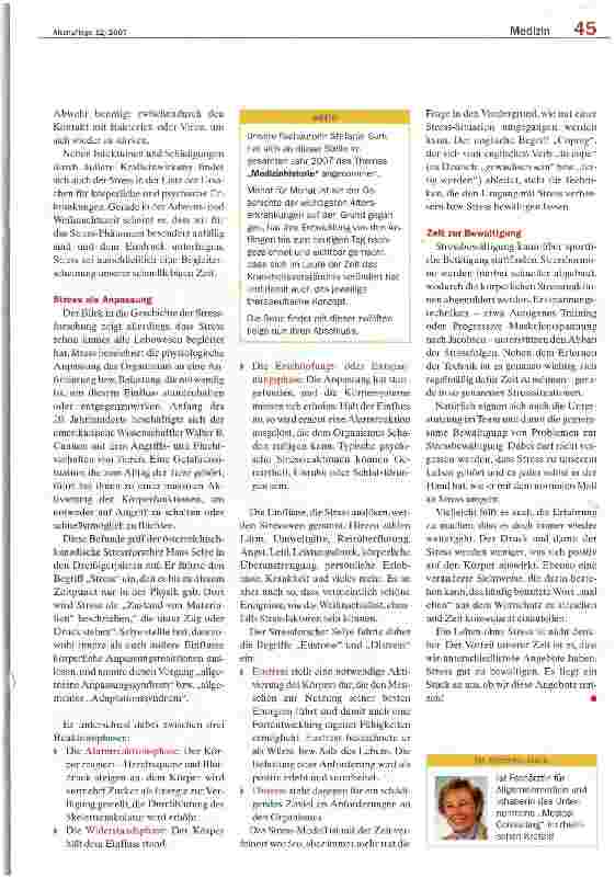 Vorschauseite 2: Belastung aushalten