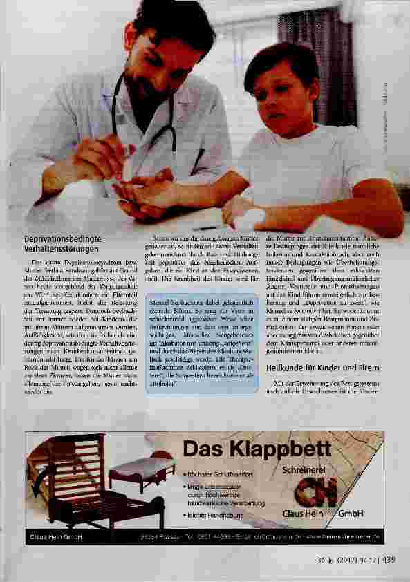 Vorschauseite 3: Das Kind in der heutigen Gesellschaft
