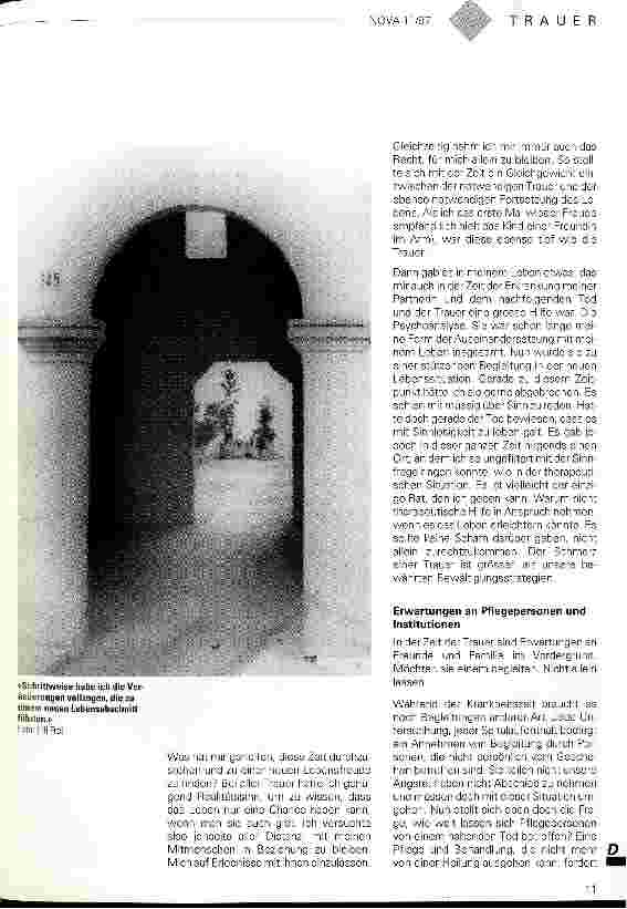 Vorschauseite 2: Die Zeit der Trauer