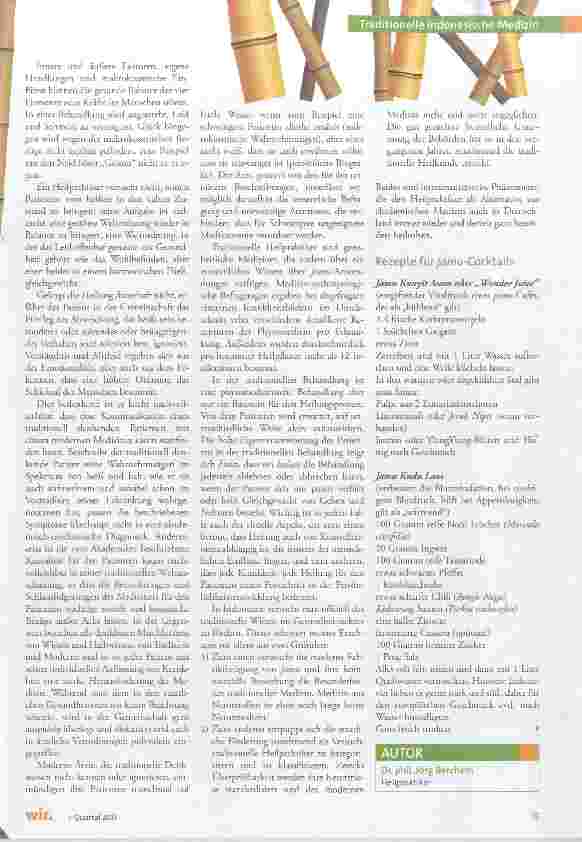 Vorschauseite 5: Heilpraktiker, Naturmedizin und das Verständnis von Gesundheit und Krankheit in Indonesien
