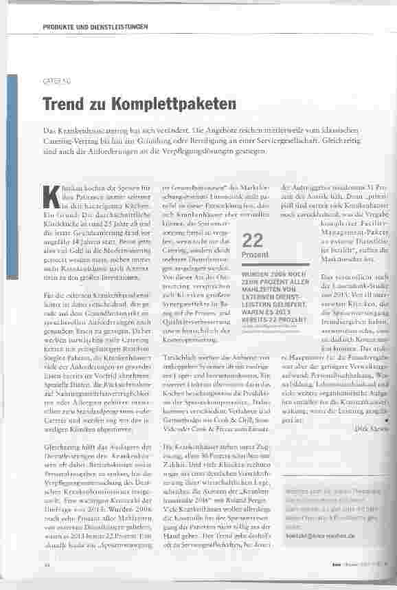 Vorschauseite 1: Trend zu Komplettpaketen