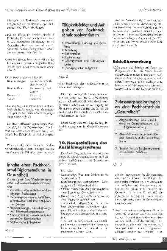 Vorschauseite 6: Die Berufsausbildung im Gesundheitswesen von 1976 - 1996