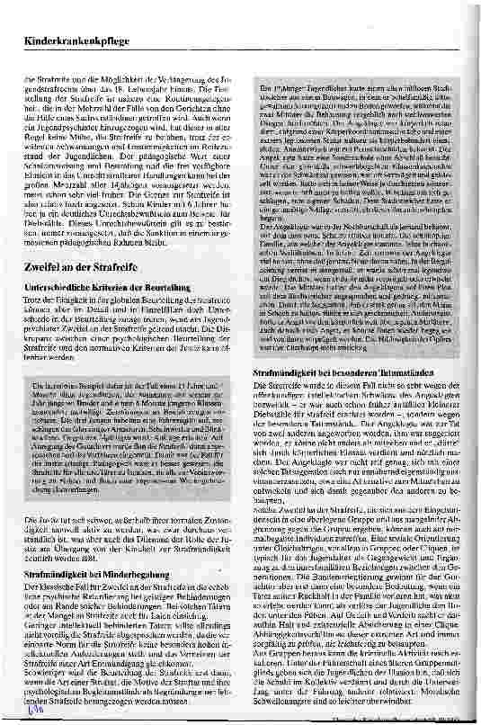 Vorschauseite 3: Psychiatrische Aspekte der Jugendkriminalität