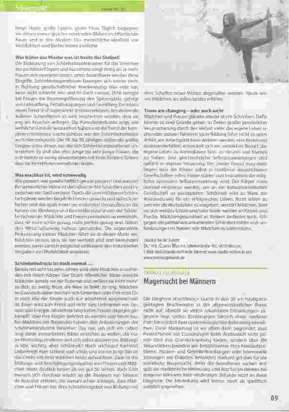 Vorschauseite 1: Magersucht bei Männern