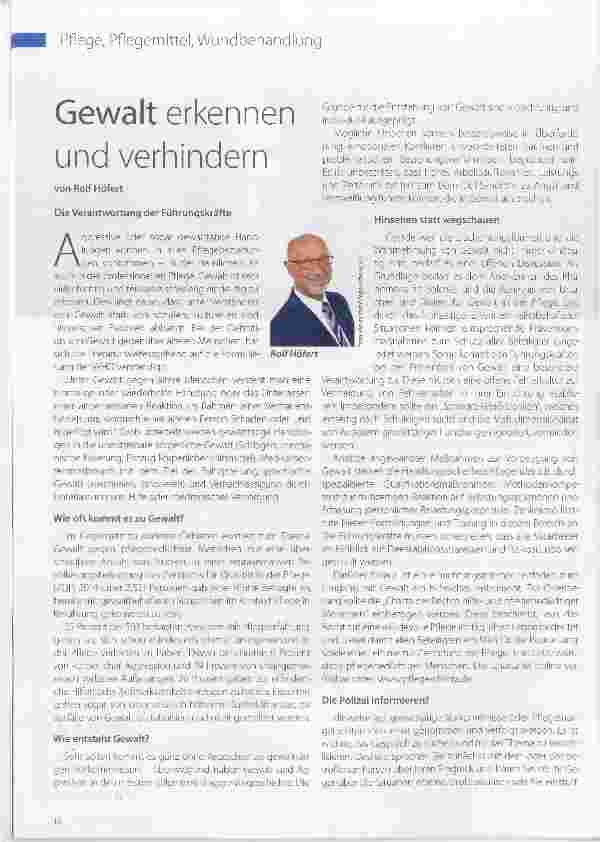 Vorschauseite 1: Gewalt erkennen und verhindern