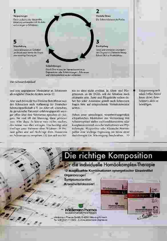 Vorschauseite 2: Schmerzen im Alter