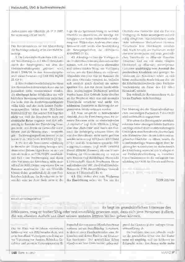 Vorschauseite 5: Das 2. Erwachsenen-Schutzgesetz die wichtigsten Änderungen aus der Sicht der Pflege (Teil 3)