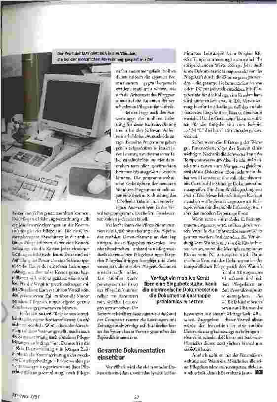 Vorschauseite 2: Computereinsatz mit Strategie Teil 2