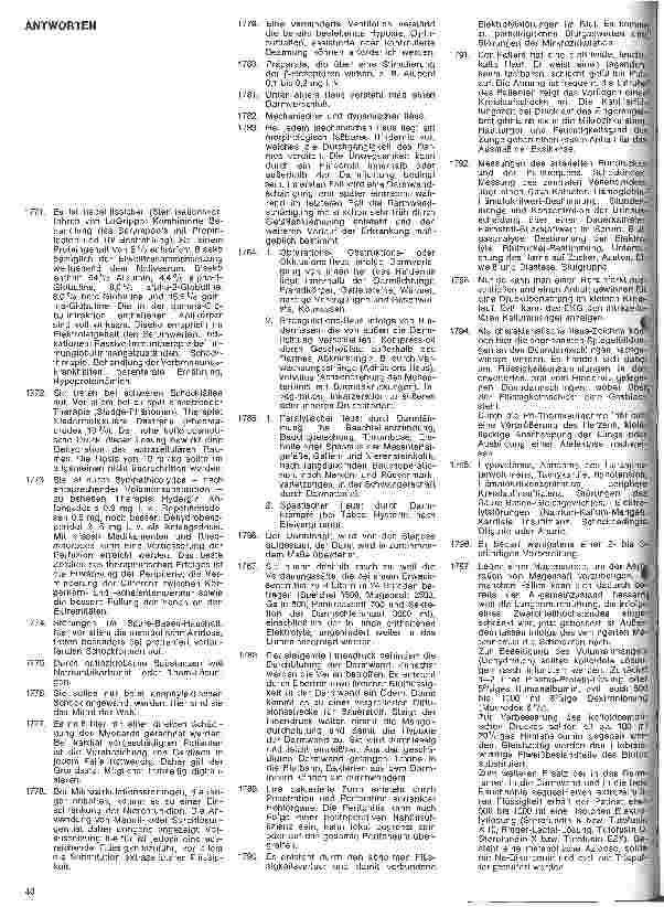Vorschauseite 2: Ausbildung von Schwestern und Pfleger für den Anästhesiedienst und die Intensivpflege //52. Folge:Programmierte Fragen u. Antwortsammlung