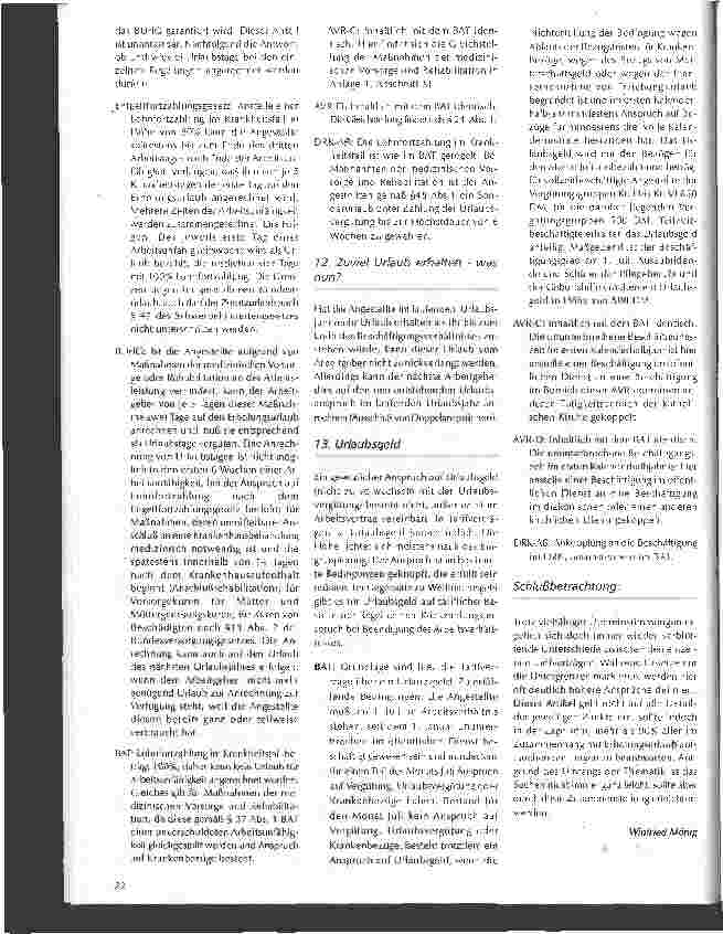 Vorschauseite 6: Recht zum Zweiten Erholungsurlaub