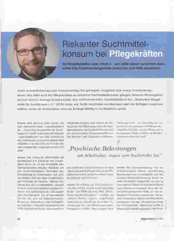 Vorschauseite 1: konsum bei Pflegekräften