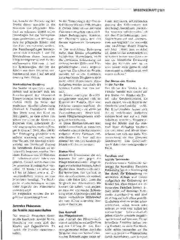 Vorschauseite 2: Pflegende Kinder und Jugendliche - Die Familie zusammenhalten