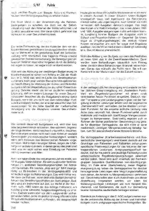 Vorschauseite 4: Bleibt unser Krankenversicherungssystem leistungsfähig und finanzierbar?