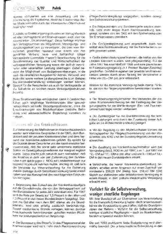 Vorschauseite 6: Bleibt unser Krankenversicherungssystem leistungsfähig und finanzierbar?