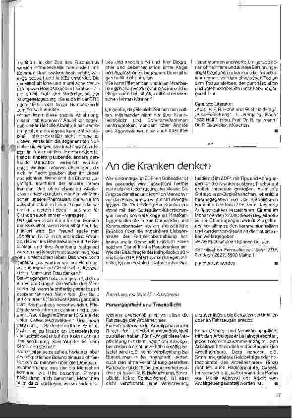 Vorschauseite 2: Fürsorgepflicht und Treuepflicht