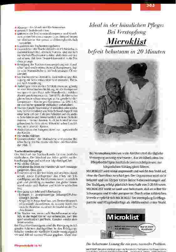 Vorschauseite 4: Aufklärung kann die Angst der Patienten mildern Absaugen von Patienten und Pflege eines Tracheostomas auf der Normalstation