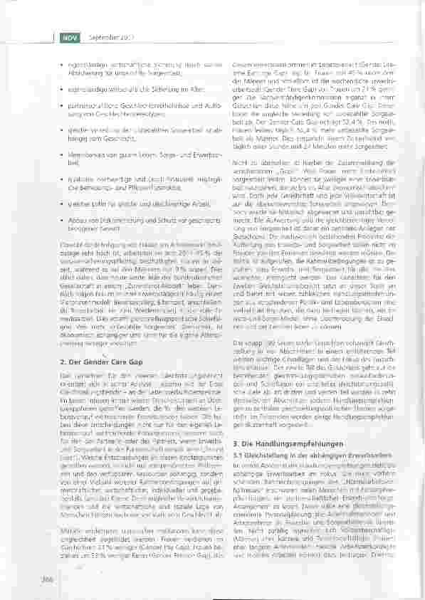 Vorschauseite 2: Erwerbsund Sorgearbeit gemeinsam neu gestalten