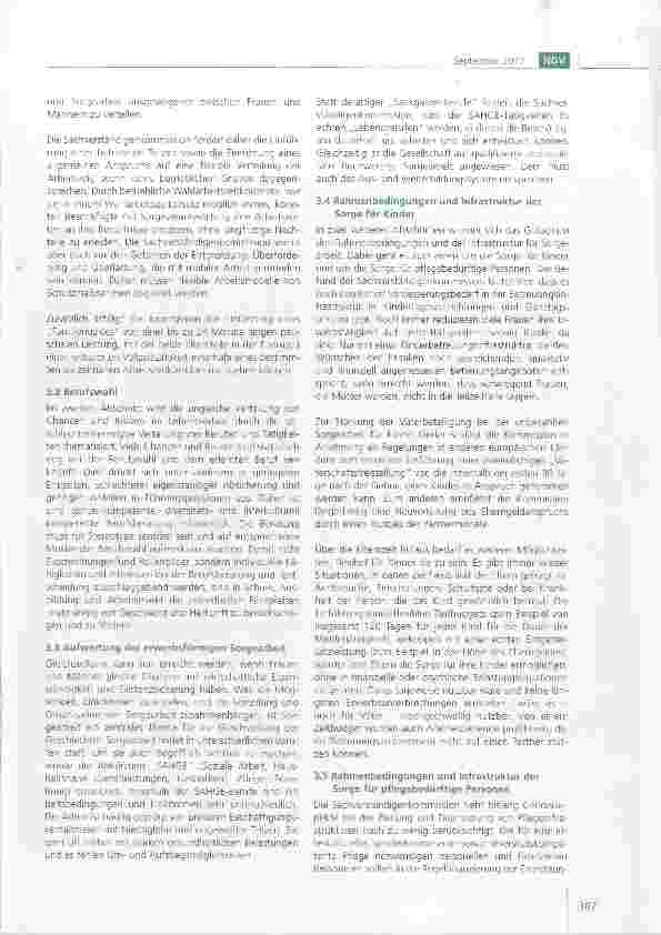 Vorschauseite 3: Erwerbsund Sorgearbeit gemeinsam neu gestalten