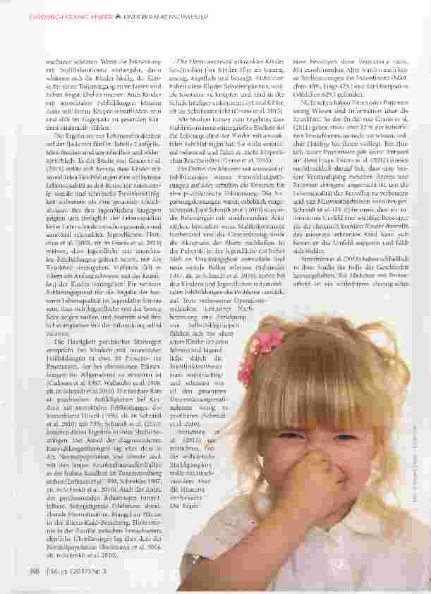 Vorschauseite 4: Die Lebensqualität von Kindern und Jugendlichen mit angeborenen anorektalen Fehlbildungen
