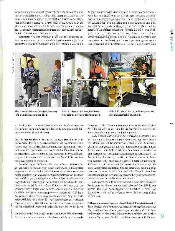 Vorschauseite 2: Elektromechanisch gestützte Gangrehabilitation Roboter in der Therapie
