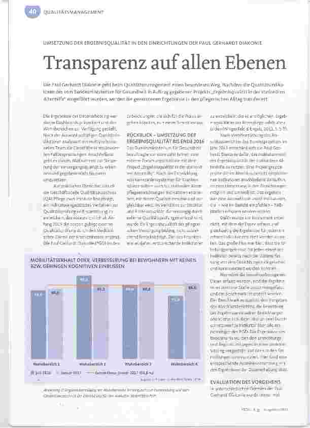 Vorschauseite 1: Transparenz auf allen Ebenen