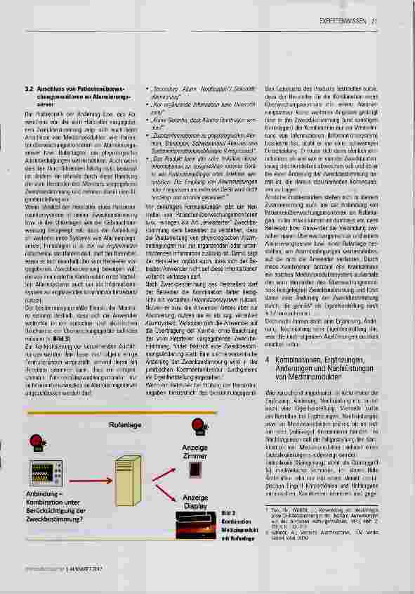 Vorschauseite 4: MPBetreibV: Eigenherstellung versus Gerätekombinationen Teil 2: Praktische Beispiele von Eigenherstellungen